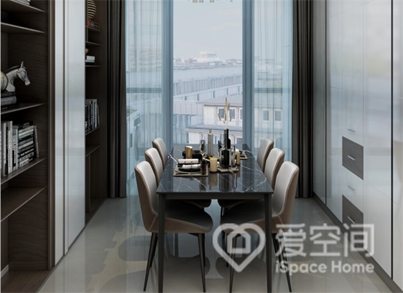 东安大楼101㎡三居室现代简约风装修案例 东安大楼101㎡三居室现代简约风装修案例