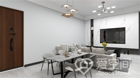 中建福地星城86㎡两居室现代简约风装修案例 中建福地星城86㎡两居室现代简约风装修案例