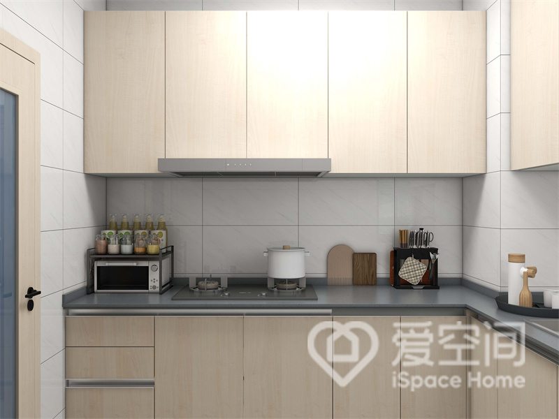 路劲太阳城·心邸93㎡两居室现代风装修案例