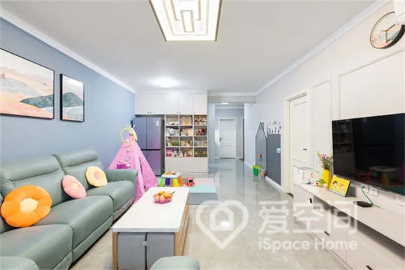 换房了?120㎡装前装后焕然一新,两娃的家亦然好看! 换房了?120㎡装前装后焕然一新,两娃的家亦然好看!