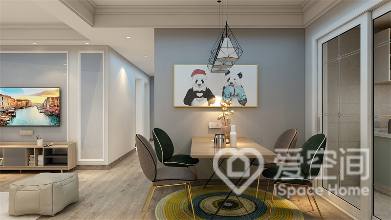 爱空间装饰装修公司餐厅