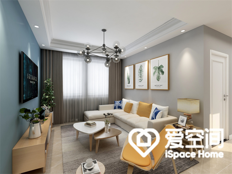 爱空间装饰装修公司客厅
