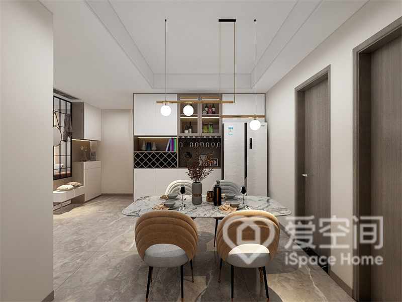 爱空间装饰装修公司餐厅