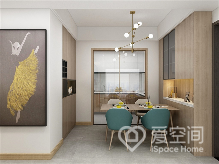 九龙仓碧堤雅苑147㎡四居室现代简约风装修案例