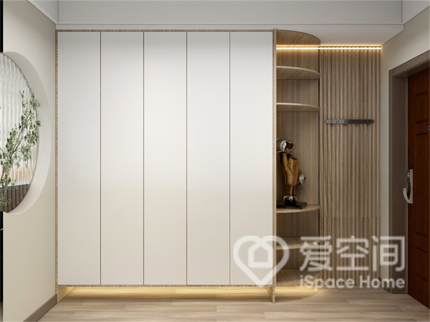爱空间装饰装修公司衣帽间