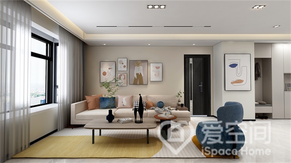 奥海明月67㎡一居室北欧风装修案例 奥海明月67㎡一居室北欧风装修案例