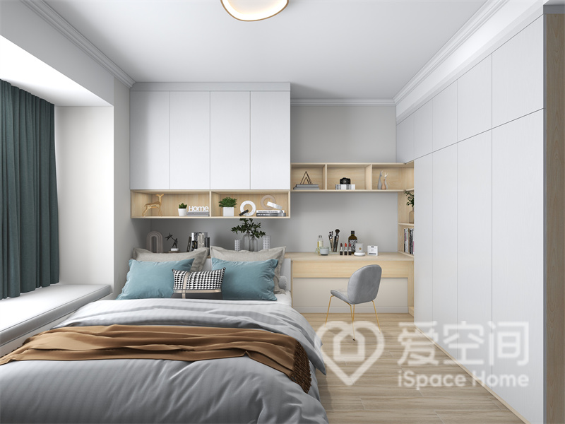科新苑三居134㎡三居室现代简约风装修案例